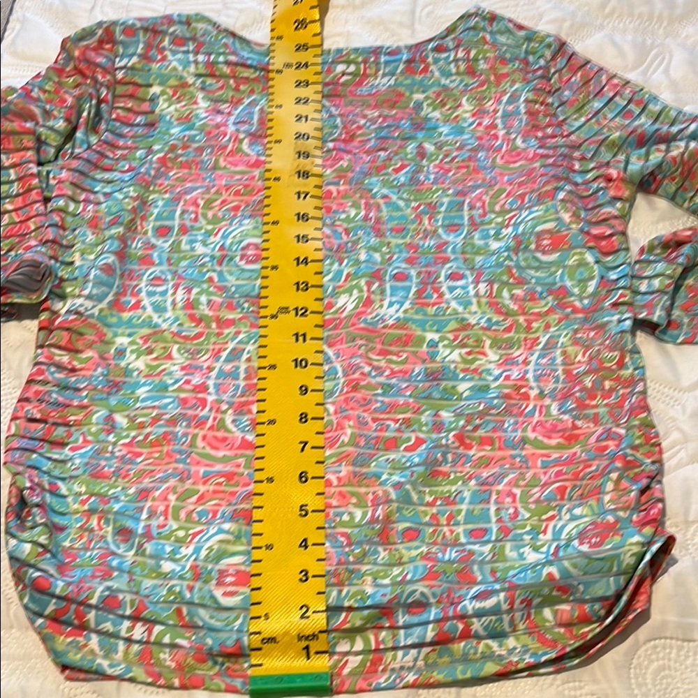 Ruby Rd. Colorful Swirl Print Blouse - image 6